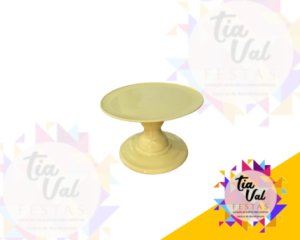 Foto de PORTA DOCES - AMARELO - PEQUENO - PLASTICO