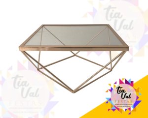 Foto de PORTA DOCES DIAMANTE DOURADO FOSCO GRANDE