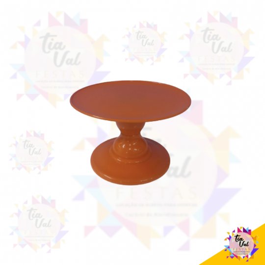 PORTA DOCES LARANJA - PEQUENO - 14 X 22 - PLASTICO