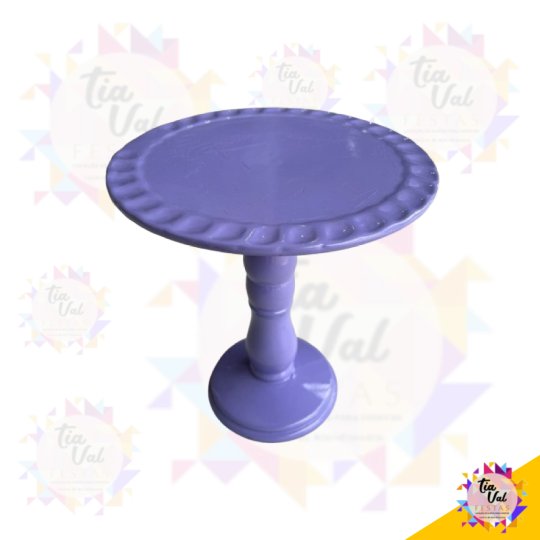 PORTA DOCES REDONDO LILAS  - MEDIO