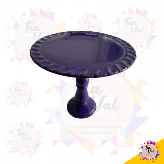 PORTA DOCES ROXO GRANDE