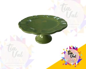 Foto de PORTA DOCES VERDE - BABADO MEDIA  12 X 25