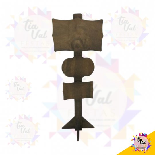 POSTE COM PLACAS RÚSTICO (SEM GIZ)