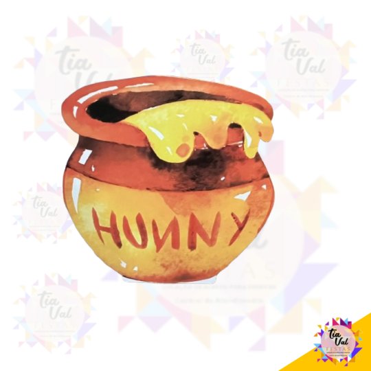 POTE DE MEL - URSINHO POOH 