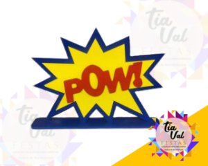 Foto de POW (MDF) SUPER HEROIS
