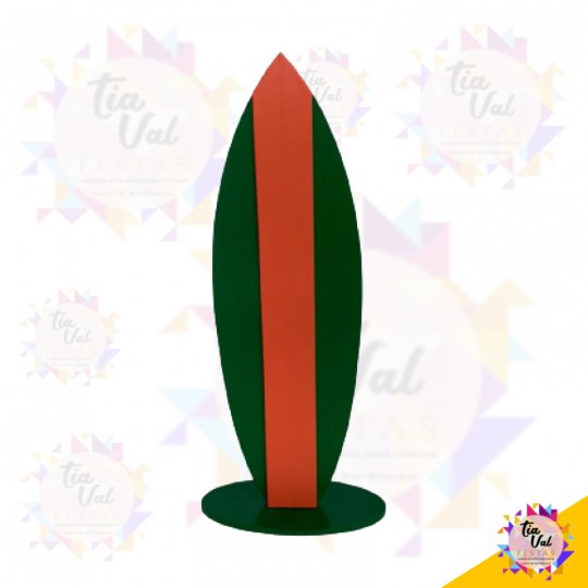 PRANCHA MDF LARANJA/VERDE