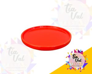 Foto de PRATO REDONDO LARANJA 20 CM