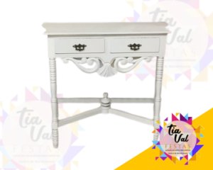 Foto de Console branco concha