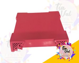 Foto de BANDEJA QUADRADA - PINK - 20 X 20 - MDF