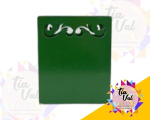 Foto de PROVENÇAL VERDE BANDEIRA CACHEPOT G QUADRADO