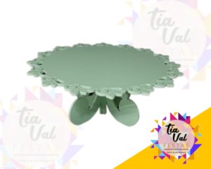 Foto de PROVENÇAL VERDE BEBE BOLEIRA FLOR NAS BORDAS ***