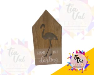 Foto de QUADRO FLAMINGO  STAND TALL ILUMINADO (casinha)