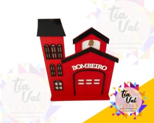 Foto de QUARTEL PREDIO BOMBEIRO - MDF - 31 X 24