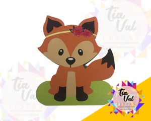 Foto de RAPOSA C/ TIARA PP (MDF)