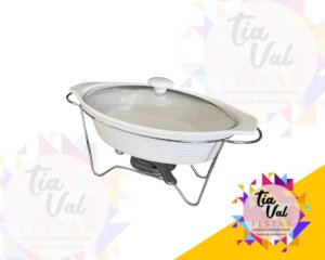 Foto de RECHAUD OVAL PEQUENO - PORCELANA