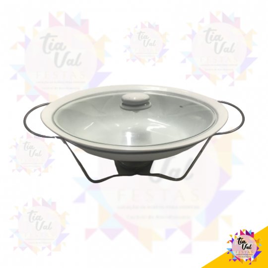 RECHAUD PORCELANA OVAL M