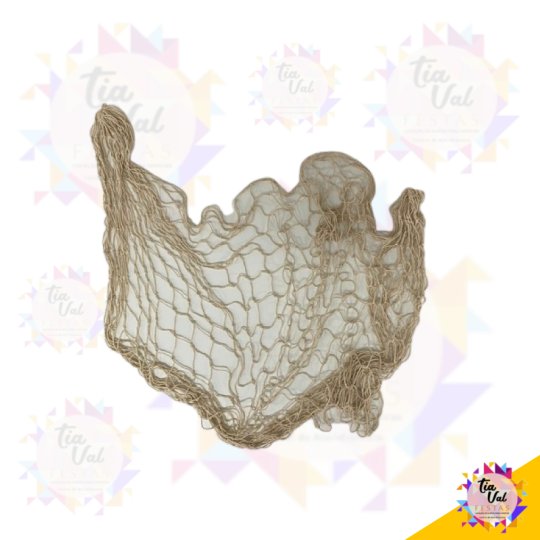 REDE DE PESCA 1,30M X 1,90M