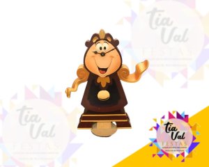 Foto de  Cogsworth clock - BELA E A FERA - MDF - 65 X 52