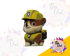 Foto de FIGURA RUBBLE M  - PATRULHA CANINA - S/ PE