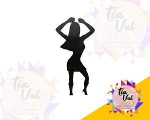 Foto de SILUETA FEMININA - PRETA 