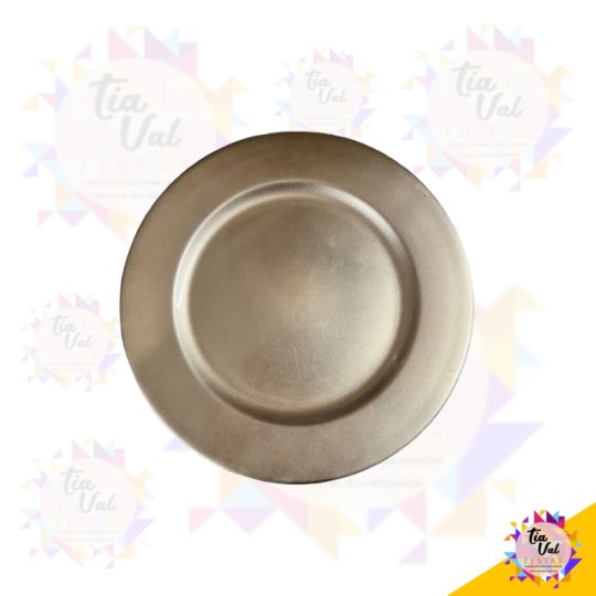 SOUSPLAT ROSE - LISO - PLASTICO