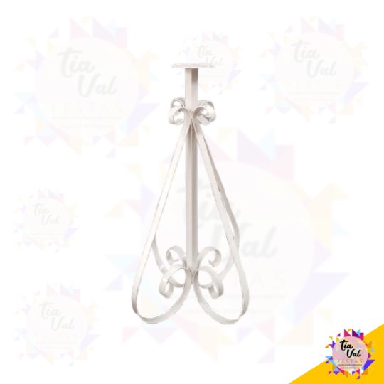 COLUNA DE FERRO C/ PES ENRROLADOS (CHÃO)