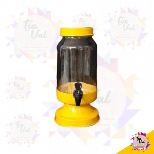 SUQUEIRA AMARELA VIDRO 3,3 L