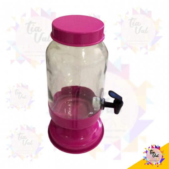 SUQUEIRA PINK VIDRO 3,3 L