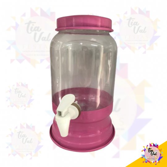 SUQUEIRA ROSA CLARO PLASTICO 2,5 L