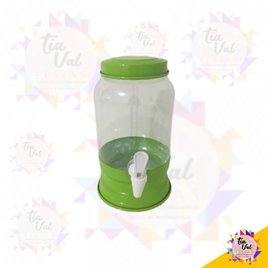 SUQUEIRA VERDE PLASTICO 2,5 L