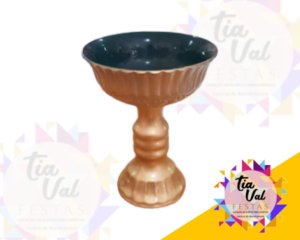 Foto de TAÇA DOURADA (VIDRO) (MAIS ALTA)