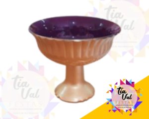 Foto de TAÇA DOURADA (VIDRO) (MAIS BAIXA)