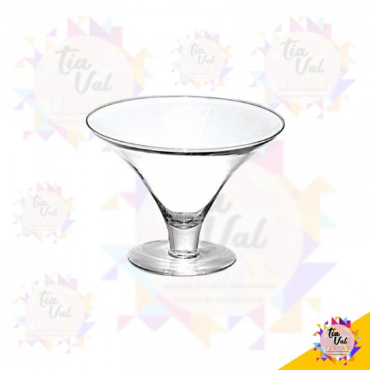 TAÇA FUNIL GRANDE**** PARA SOBREMESA - FRUTAS