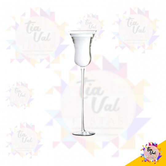 VASO TAÇA - VIDRO ALTA ((MAIOR))