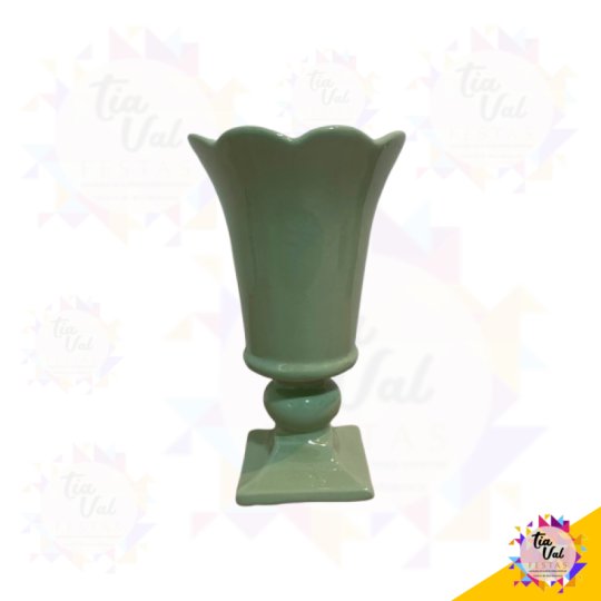 TAÇA ROMA CELADON 25 CM