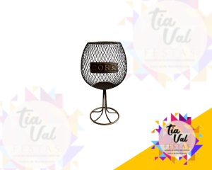 Foto de TAÇA VINHO DECORATICA  -  PEQUENA