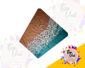 Foto de TAPETE DE TECIDO - AREIA - PRAIA - 3 M X 2M