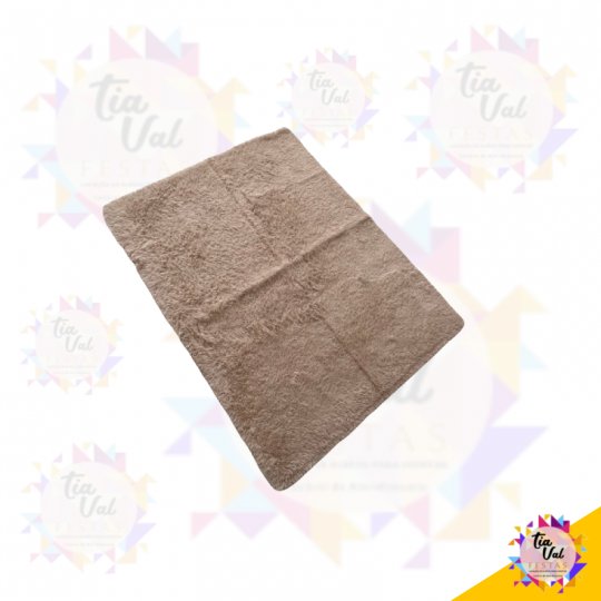 TAPETE FELPUDO MARFIM - 1,50M X 2M