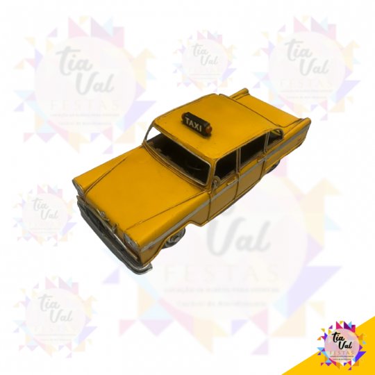 TAXI AMARELO - VINTAGE - VIAGEM