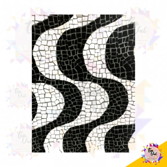 TECIDO CALÇADÃO COPACABANA 3M X 1,40M