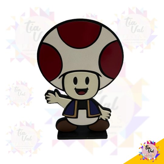 TOAD - MARIO BROSS 17 X 25 CM