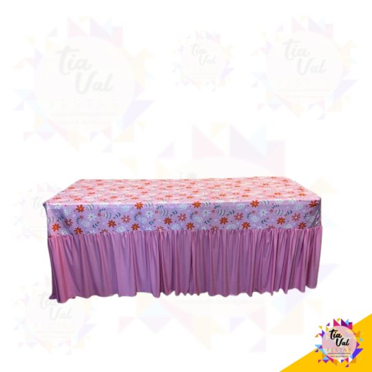 TOALHA FRANZIDA - PASCOA - ROSA 1,80M X 0,74 CM