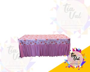Foto de TOALHA FRANZIDA - PASCOA - ROSA 1,80M X 0,74 CM