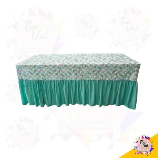 TOALHA FRANZIDA - VERDE FLOR - 1,80M X 0,74 CM