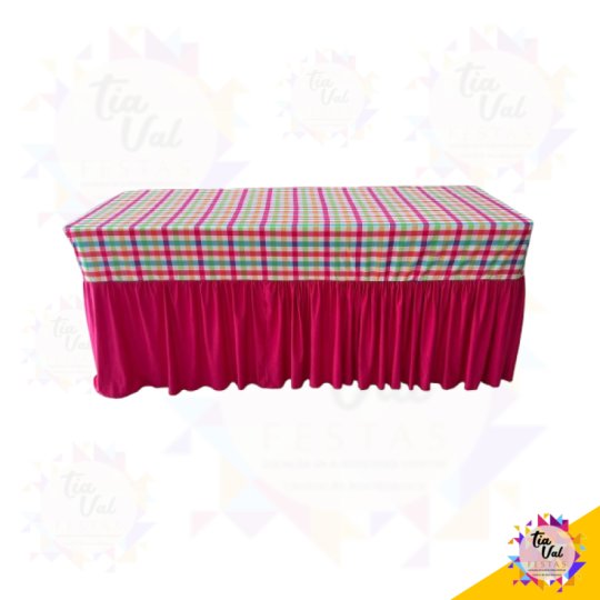 TOALHA FRANZIDA - XADREZ - PICNIC  1,80M X 0,74 CM