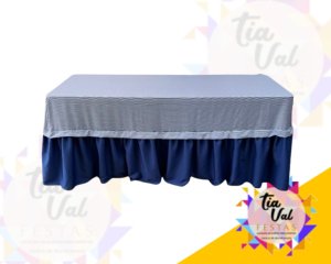 Foto de TOALHA LISTAS AZUL 1,80M X 0,74 CM