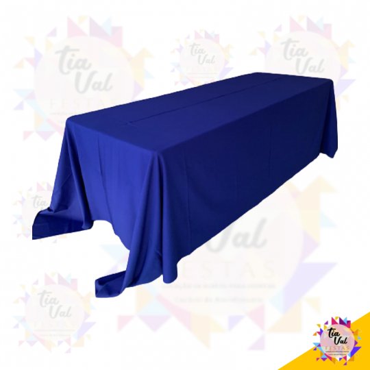 TOALHA RETANGULAR AZUL ROYAL - OXFORD 3,50M