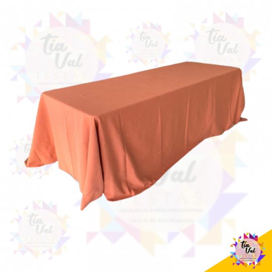 TOALHA RETANGULAR SALMÃO ESCURO - LUGANO 3,50M