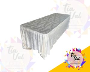 Foto de TOALHA RETANGULAR MARFIM - MALHA 3,50M *** PRECISA DE FORRO