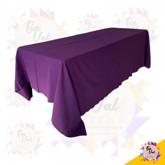 TOALHA RETANGULAR ROXA - OXFORD 3,50M